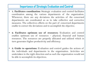 Unit 5 CSM: Strategic Evaluation and Comtrol | PDF