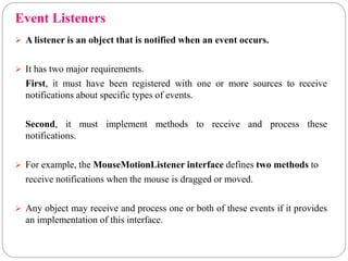 Event Listener Syntax Sample engineeringdsgtnotesofunitfivesnists.ppt