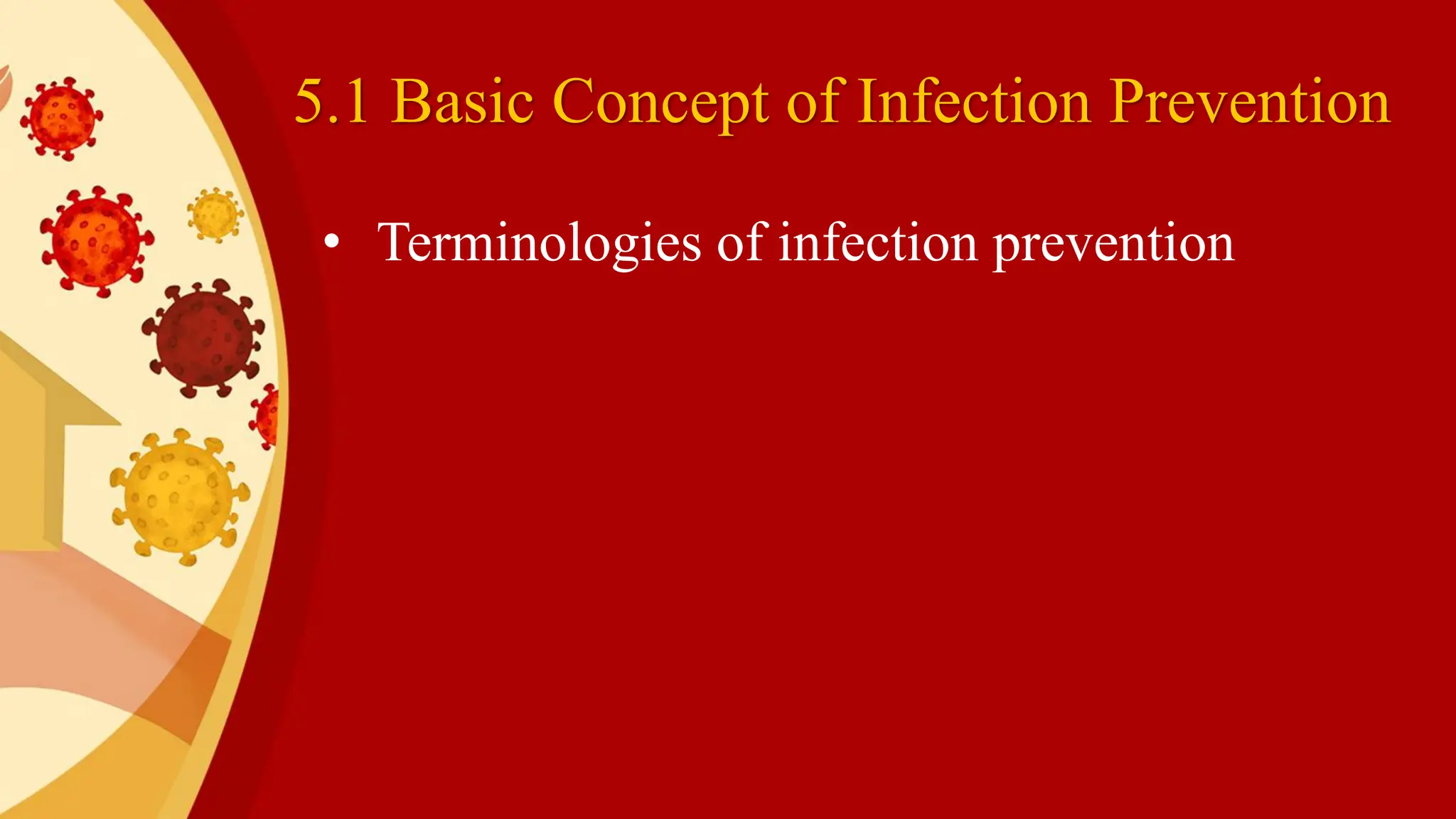 Infection Control Measures; Basic concepts | PPT