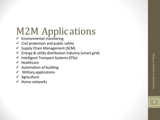 Machine to Machine Communication System in ioT | PDF