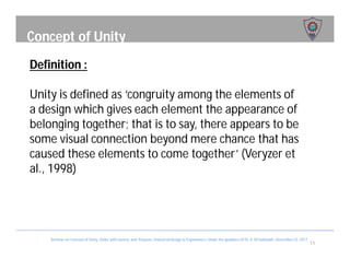 Unity Defined Ergonomics in design in design conection | PDF