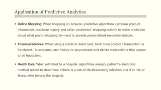 Predictive Analytics Predictive Analytics | PPTX