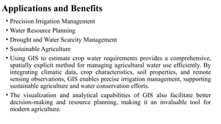 Unit - 5 Application of RS and GIS | PPTX