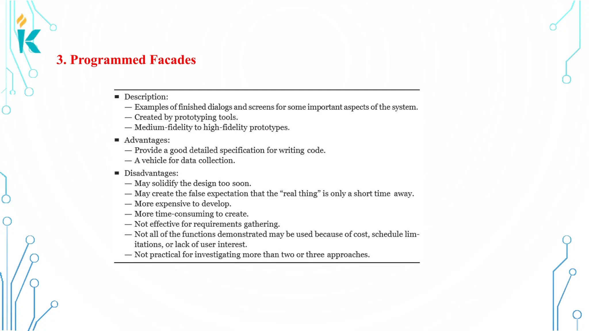 3. Programmed Facades 