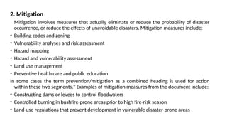 Combined Disasters Climate Change and Disaster Management by Rabindra | PPTX