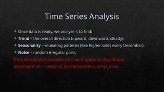 Introduction to RealTime Data Analysis in Python | PPTX