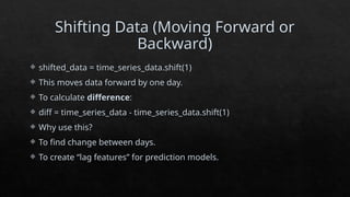 Introduction to RealTime Data Analysis in Python | PPTX