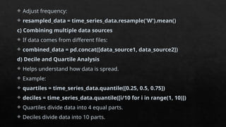 Introduction to RealTime Data Analysis in Python | PPTX