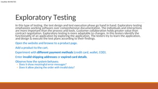 SOFTWARE TESTING AND SOFTWARE ENGINEERING OVERVIEW | PDF
