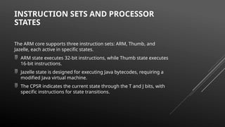 Comprehensive Introduction to ARM Microcontroller Architecture and ...