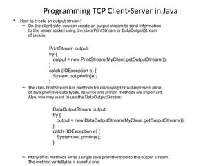 Comprehensive Guide to Network Programming and Java Sockets | PPT