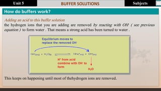 Comprehensive Guide to Buffer Solutions: Concepts, Types, and ...