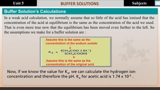 Comprehensive Guide to Buffer Solutions: Concepts, Types, and ...