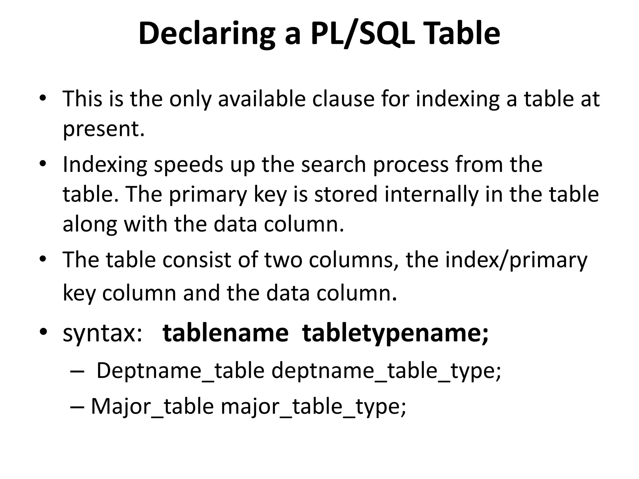 Unit 5 composite datatypes | PPTX | Databases | Computer Software and ...