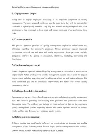 CONTROL AND PERFORMANCE MANAGEMENT DOCUMENT | DOCX