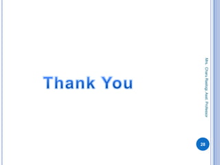 28
Mrs.CharuRastogi,Asst.Professor
 