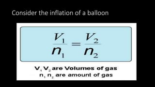 Consider the inflation of a balloon
 