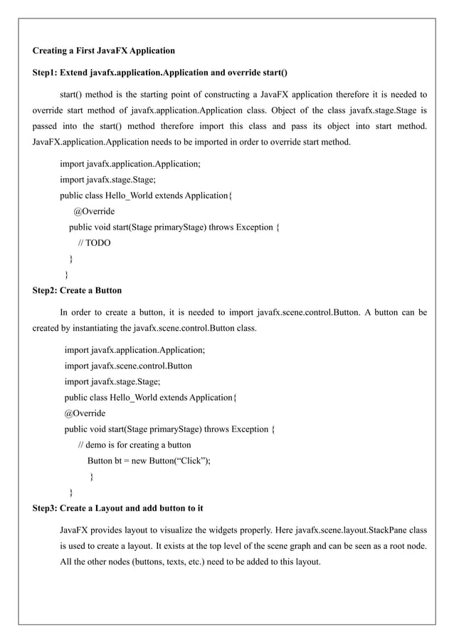 Unit 5 javafx event handling controls and components pdf
