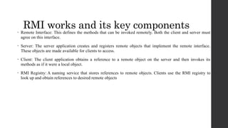 Unit-5-JAVA I/O Programming And RMI.pptx