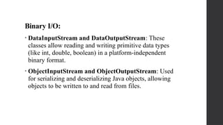 Unit-5-JAVA I/O Programming And RMI.pptx