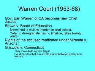 Unit 5 judicial branch | PPT