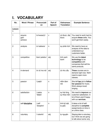 english for students and high school students | DOCX