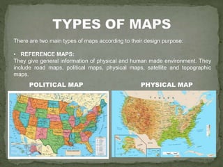 Two Main Types Of Maps Unit 5 Orientation And Maps