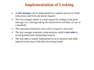 Unit 5 DATABASE MANAGEMENT SYSTEM SRMIST | PDF