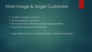 Store Based Image Unit 5 - RSM.pptx retail store managemen | PPTX