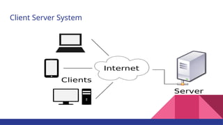 Client Server System
 