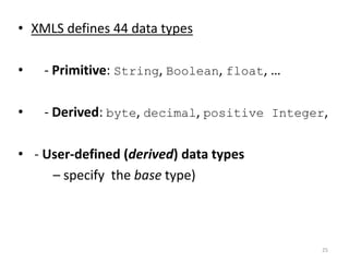 Unit 5 xml (1) | PPTX