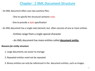 M.FLORENCE DAYANA WEB DESIGN -Unit 5 XML | PDF