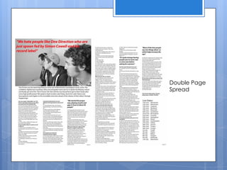 Double Page
Spread
 