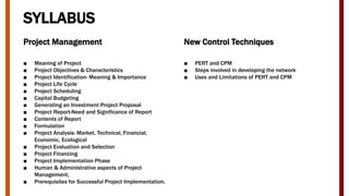 Project Control Methods Test Unisa Project Management and Control Techniques | PPTX