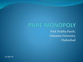 Prof. Prabha Panth,
Osmania University,
Hyderabad
23-Apr-16
 