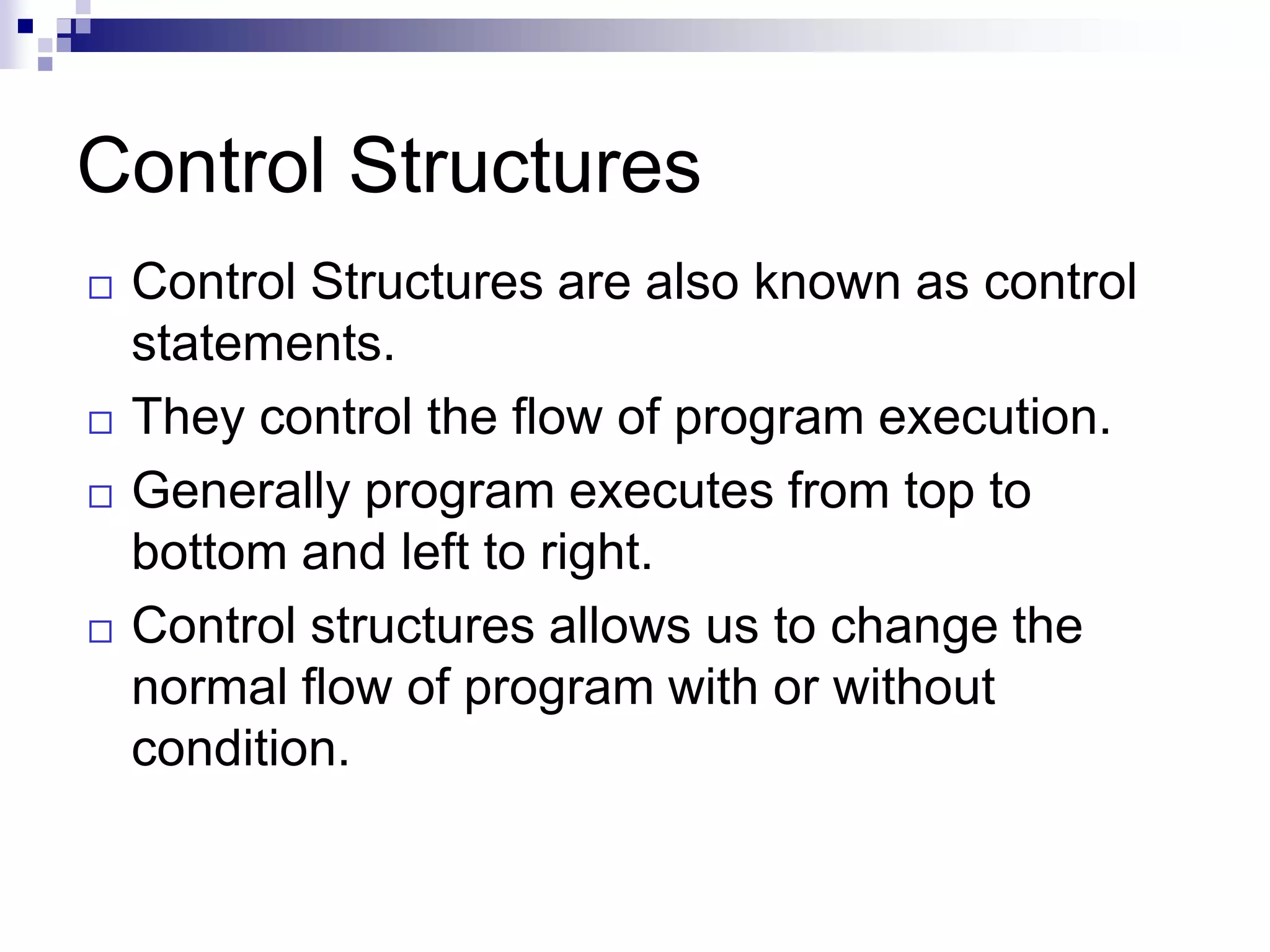 Unit 5 Control Structures.pptx