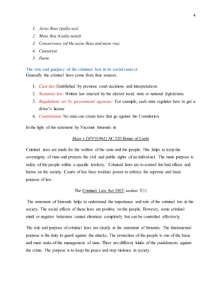 Unit 5 criminal law | DOCX
