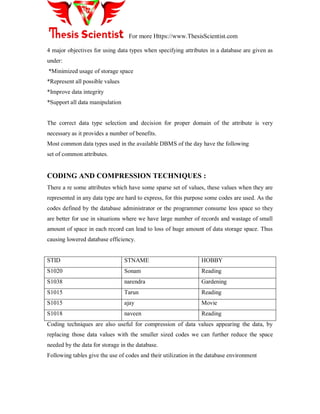 Normalisation in Database management System (DBMS) | PDF