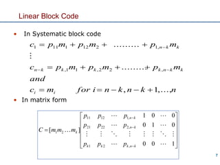 Digital Communication: Channel Coding | PPT | Programming Languages ...