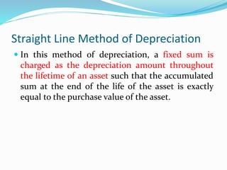 Depreciation | PPT