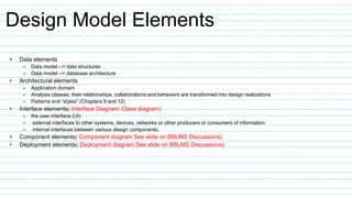 Unit 5 design engineering ssad | PPTX