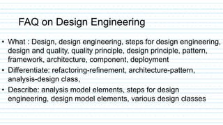 Unit 5 design engineering ssad | PPTX
