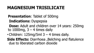 UNIT 5 DRUGS ACTING ON INTESTINAL TRACT-1.pptx