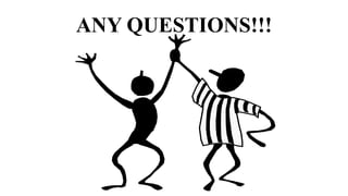ANY QUESTIONS!!!
 