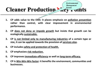Cleaner Production>
Option 4 Product Modification
 