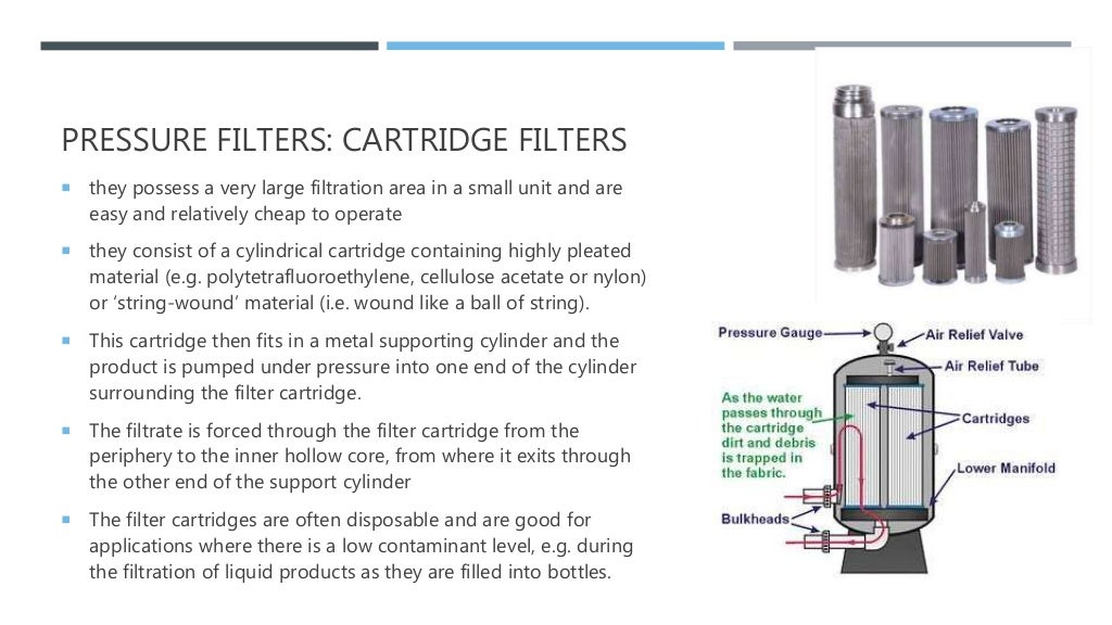 Filtration and clarification