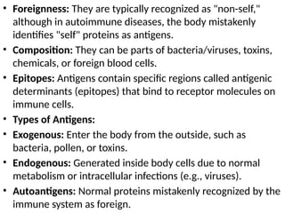 Fundamental of Immunology for DPH 2nd year | PPTX