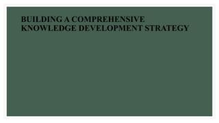 Unit5 learning and development in knowledge setting | PPTX