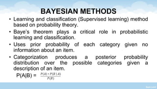 AI Unit 5 machine learning | PDF