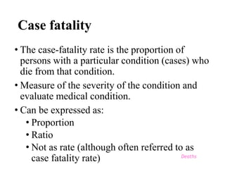 Faitality Examples Measurement of epidemiology.pptx